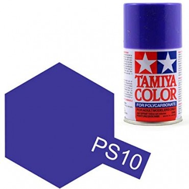 TINTA SPRAY RC PARA BOLHAS ROXO LATA 100ML TAMIYA PS-10